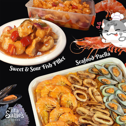 Fish Fillet & Seafood Paella