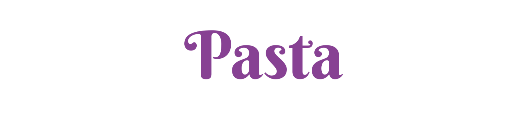 Pasta (title)